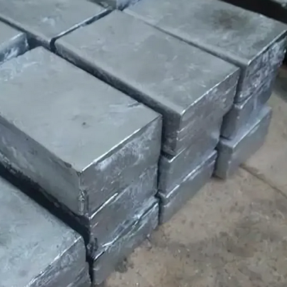 Кирпич свинцовый рядный двухгребневый с двумя пазами С1 150х50х25 мм ТУ 4901-7489-00-200-2010 в&nbsp;Ростове-на-Дону