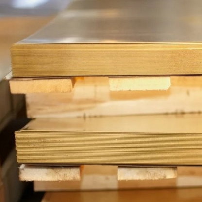 Лист латунный х/к полутвердый Л90 1,5 мм ГОСТ 2208-2007 в&nbsp;Ростове-на-Дону